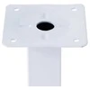 Baldų kojelė HAUSHALT FT-517, balta, 25×25×100 mm