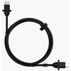 USB C tipo laidas skirtas Bambu Lab A1 serijos spausdintuvams – juodas