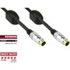 BANDRIDGE S-VIDEO M/M connecting cable, 24k Gold Plated contacts, 3.0m, PGV6603, Profigold
