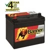 Banner 60 Ah 510A +- 12V Power akumuliatorius 233x173x203/225mm
