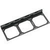 Barrow 360 mm radiator bracket – juodas