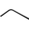 Barrow Copper Hardtube, 14/12mm, 90 Degrees – 630mm, Juodas