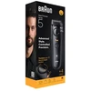 Barzdaskutė Braun BeardTrimmer 9 BT5520 barzdos kirpimo mašinėlė Baterija 40 2 cm „Wet & Dry“ Juoda