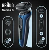 Braun Series 6 61-B4500cs Skustuvas Apkarpymo mašinėlė Juoda, Mėlyna