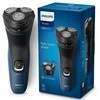 Barzdaskutė Philips S1151/00 men's shaver Rotation shaver Trimmer Juodas, Mėlyna