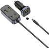 Baseus BackseatPal L1 110W automobilinis įkroviklis 3 x USB-A + 3 x USB-C su 1.5m Extension Kabelis - juodos spalvos