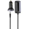 Baseus BackseatPal L1 110W automobilinis įkroviklis 3 x USB-A + 3 x USB-C su 1.5m Extension Kabelis - juodos spalvos