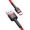 Kabelis Baseus Cafule USB į USB-C 3A 0,5 m