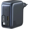 „Baseus EnerCore CJ11 100W“ su USB-A ir USB-C prievadais bei ištraukiamu USB-C laidu - juoda