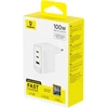 Baseus Enerfill FE22 sieninis įkroviklis 100W 2C+U baltas