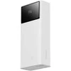 Baseus EnerFill FP41 30000mAh 22.5W Powerbank su Baseus Simple USB-A – USB-C 3A 30cm Kabelis – baltos spalvos