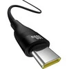 Baseus Flash 2 USB-A / USB-C kabelis 100W 1 m – juodos spalvos