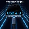Greitas įkrovimas USB-C Baseus Flash 240W 1m (juoda)