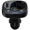 Baseus CCMT000001 S-09A 2x USB Car FM Transmitter juodos spalvos