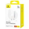 Baseus GAN5S P10162504213-00 Mains Charger PD 30W Baltas