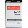 BAT. MAXXIMUS NOK 5800/5230 1600 LIONC3/N900/X6 16GB/