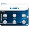 Baterija PHILIPS CR2032 ličio 6 vnt. lizdinė pakuotė
