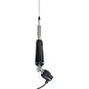 Bax 30 vienetų CB antenos PNI LED 1000 sulankstomos, 80 cm ilgio, su kabeliu ir drugelio tipo tvirtinimu, 26-30 MHz, 300 W, šviečia siuntimo metu