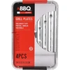 Bbq Line Aliumininės grilio padėklos 34x23cm, 4 vnt