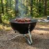 Bbq Line Turistinis apvalus grill 34x37 cm juodas