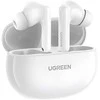 Ugreen HiTune T6 belaidės ausinės with ANC function + USB-A – USB-C kabelis – baltos spalvos
