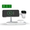 Belaidis įkroviklis 3in1 MagSafe Quick Charge Tech-Protect A12 baltos spalvos