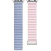 Beline Apple Watch Magnetic Pro apyrankė 42/44/45/49mm rožinės spalvos/Mėlyna rožinės spalvos/Sierra Box