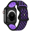 Beline Apple Watch New SportSilicone apyrankė 42/44/45/49mm juodos spalvos/violetinės spalvos Box