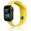 Beline Apple Watch Silicone apyrankė42/44/45/49mm geltonos spalvos
