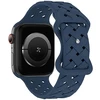 Beline Apple Watch Silicone Woven apyrankė42/44/45/49mm mėlynas/deep mėlynas box