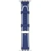 Beline Apple Watch Solid Silicone apyrankė42/44/45/49mm Navy/baltos spalvos