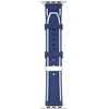 Beline Apple Watch Solid Silicone apyrankė 38/40/41mm Navy/baltos spalvos
