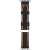 Beline Apple Watch Solid Silicone apyrankė 38/40/41mm oranžinės spalvos/juodos spalvos