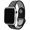 Beline apyrankė Apple Watch Sport silikoninė 38/40/41mm juodos ir pilkos spalvos
