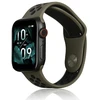 Beline Apple Watch Sport Silicone apyrankė 38/40/41mm rudos spalvos/juodos spalvos