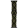 Beline Apple Watch Textile apyrankė 38/40/41mm juodos spalvos/Lime