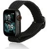 Beline Apple Watch Textile apyrankė 38/40/41mm juodos spalvos