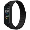 Beline Mi Band 7/6/5/4/3 NylonLoop apyrankė juodos spalvos