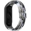 Beline Mi Band 10/9/8 Nylon apyrankė juodos spalvos-baltos spalvos