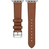 Beline Watch apyrankė 20mm Hermes Leather rudos spalvos /rudos spalvos box