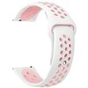 Beline Watch apyrankė 20mm Sport Siliconebaltos spalvos/rožinės spalvos baltos spalvos/rožinės spalvos box