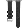Beline Watch apyrankė 22mm Hermes Leather juodos spalvos/juodos spalvos box