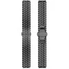 Beline apyrankė Watch 22mm Metal Honeycomb juodos spalvos box