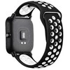 Beline apyrankė Watch 22mm Sport silikoninė juodos ir baltos spalvos box