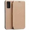 Beline Book Magnetic Moto G42 dėklas telefonui aukso spalvos