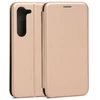 Beline Book Magnetic Dėklas Samsung Galaxy S23+S916 auksinis