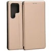 Beline Book Magnetic Samsung Galaxy S23 Ultra S918 dėklas telefonui aukso spalvos