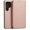Beline Dėklas Book Magnetic Samsung S24Ultra S928 Rose Gold