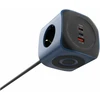 Beline Cellline Power Socket Cube 6in1 2500W USB/2xUSB-C 65W mėlynas