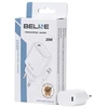 Beline įkroviklis 1x USB-C 20W + Lightning laidas baltos spalvos /baltos spalvos PD3.0 BLNCW20L